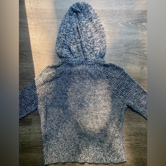 Green AE Crochet Hoodie Size XS - Picture 2 of 4